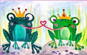 Family Paint Night - Valentines Day